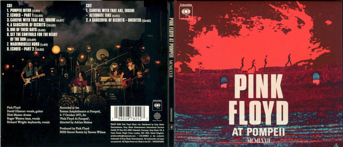 Pink Floyd – Pink Floyd At Pompeii - MCMLXXII (CD)