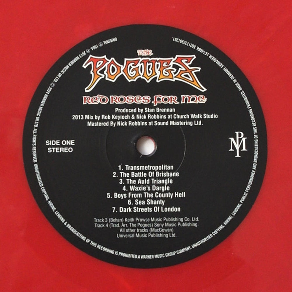 The Pogues – Red Roses For Me (LP Vinyl)