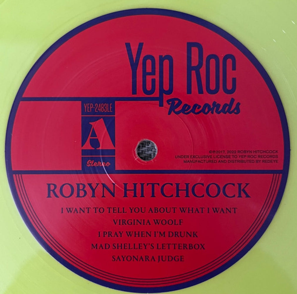 Robyn Hitchcock – Robyn (LP Neon Green Vinyl)