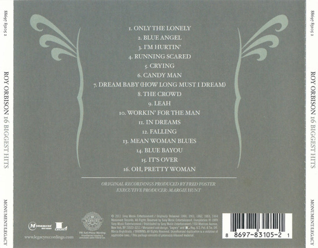 Roy Orbison – 16 Biggest Hits (CD)