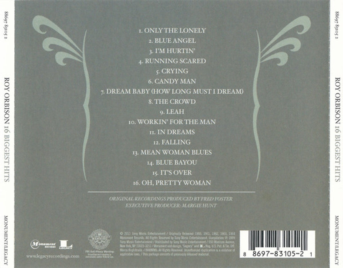 Roy Orbison – 16 Biggest Hits (CD)