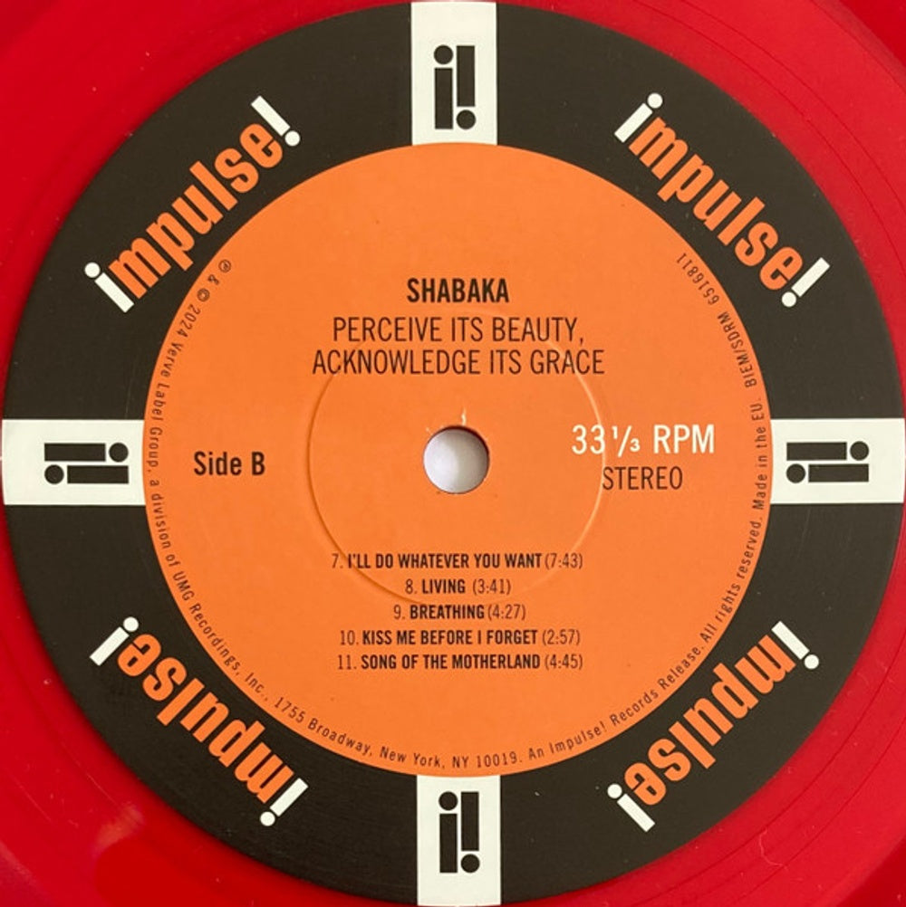 Shabaka – Perceive Its Beauty, Acknowledge Its Grace (LP Vinyl)