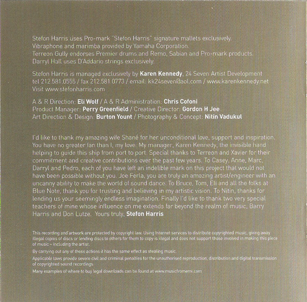 Stefon Harris – Evolution (CD)