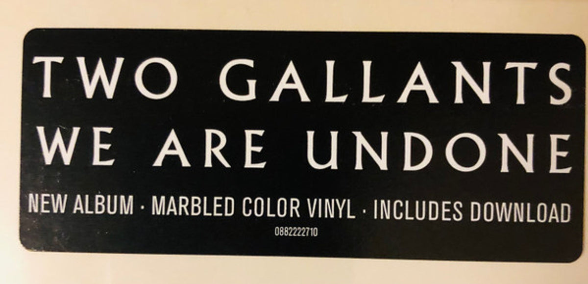 Two Gallants – We Are Undone (LP Vinyl)