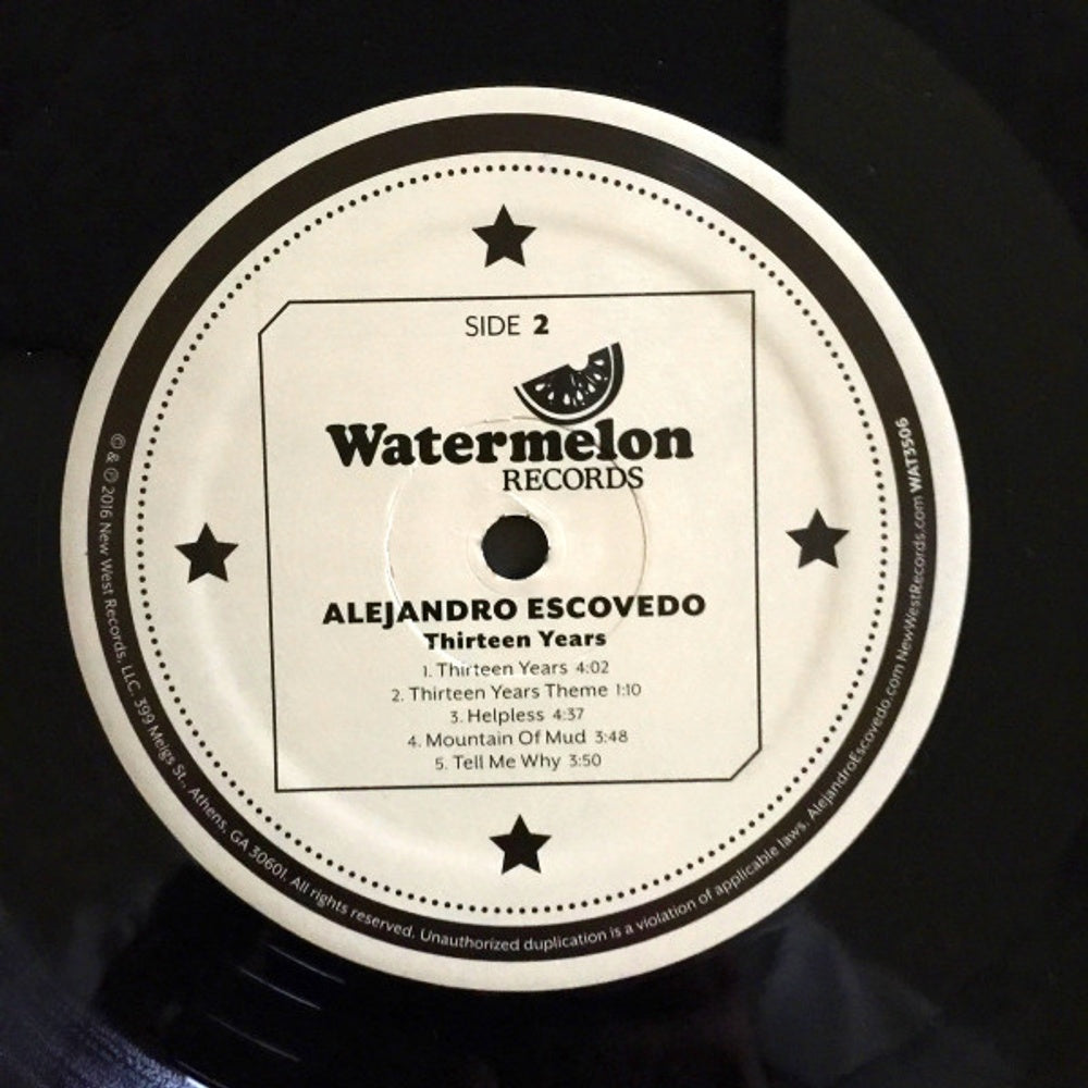 Alejandro Escovedo – Thirteen Years (2-LP Vinyl)