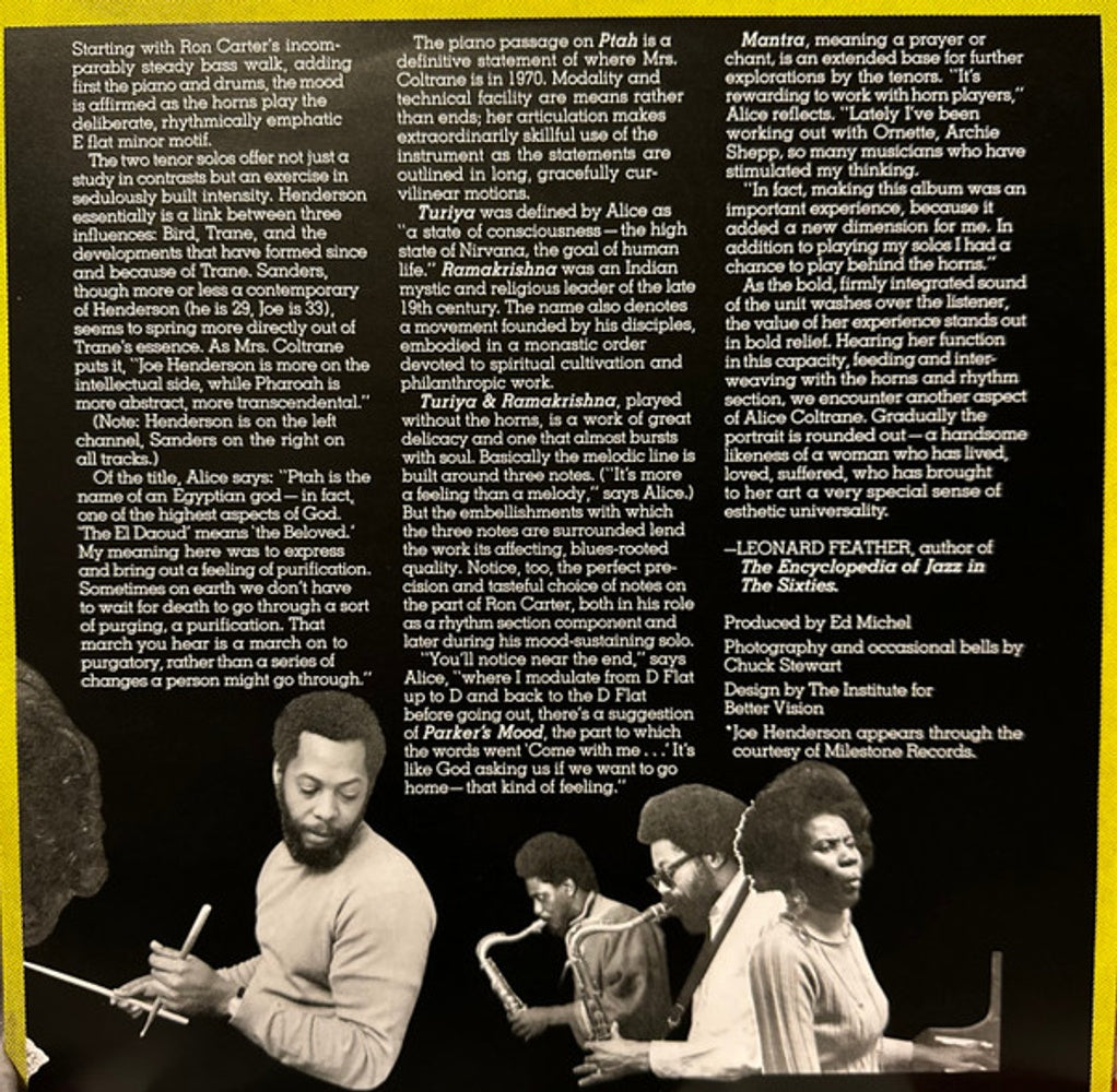 Alice Coltrane – Ptah The El Daoud (LP Vinyl)