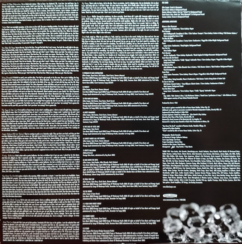 Alice Cooper – Dirty Diamonds (Red Blood LP Vinyl)