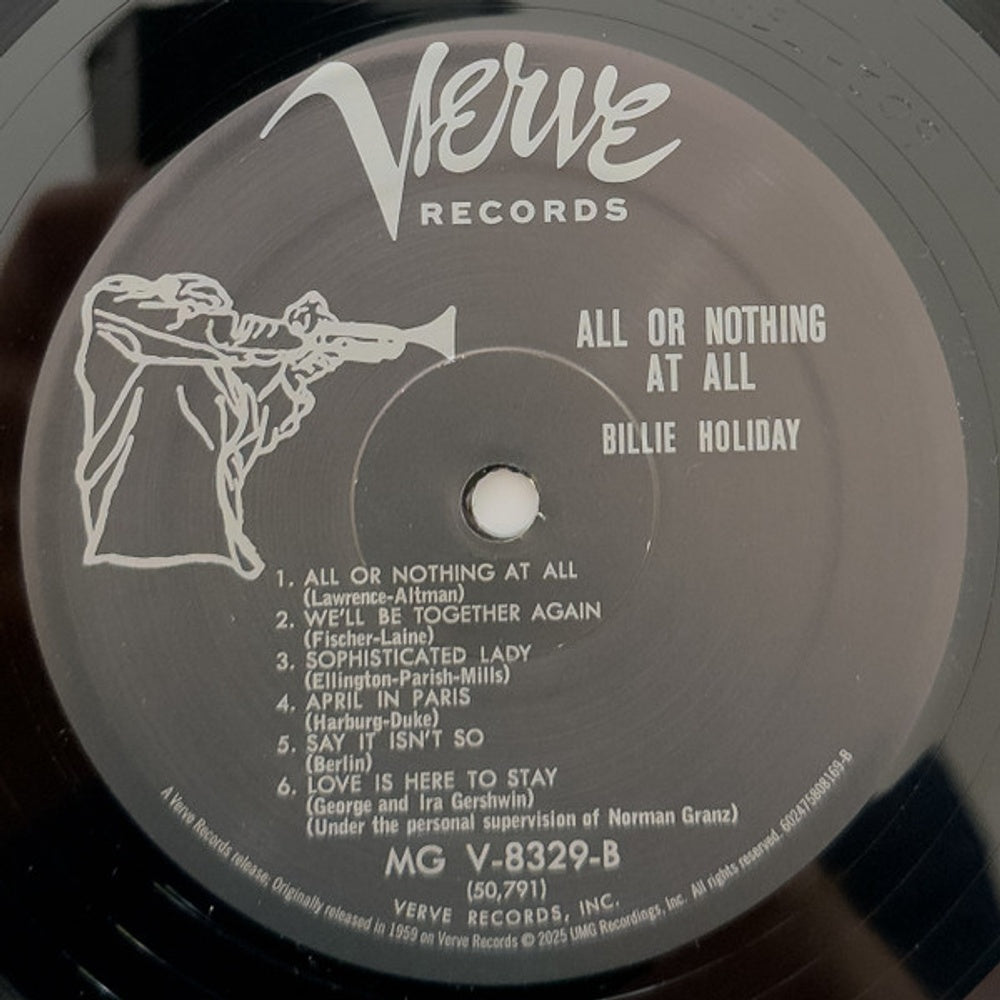 Billie Holiday – All Or Nothing At All (LP Vinyl)