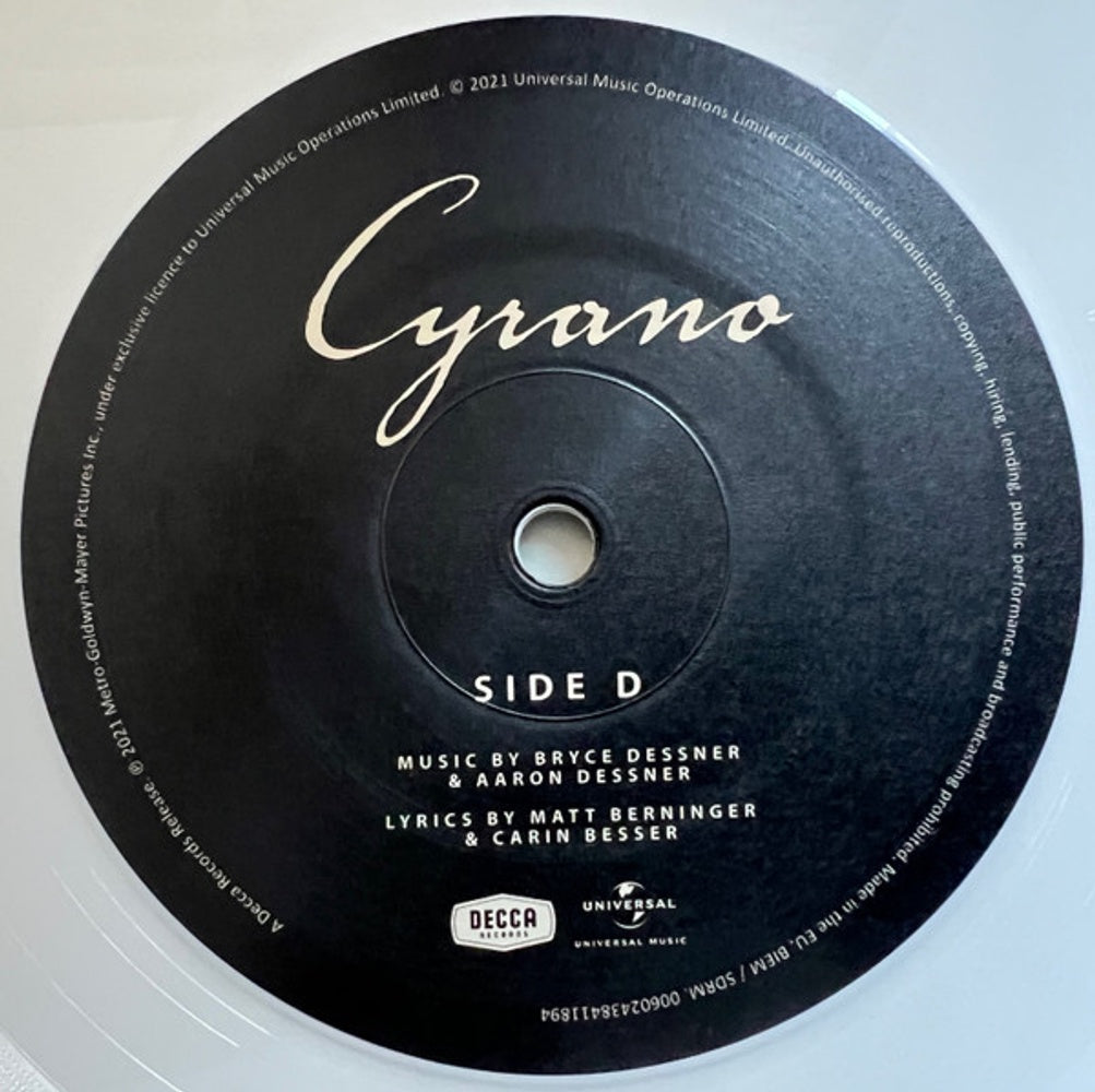 Bryce Dessner & Aaron Dessner – Cyrano: Original Motion Picture Soundtrack (2-LP Vinyl)