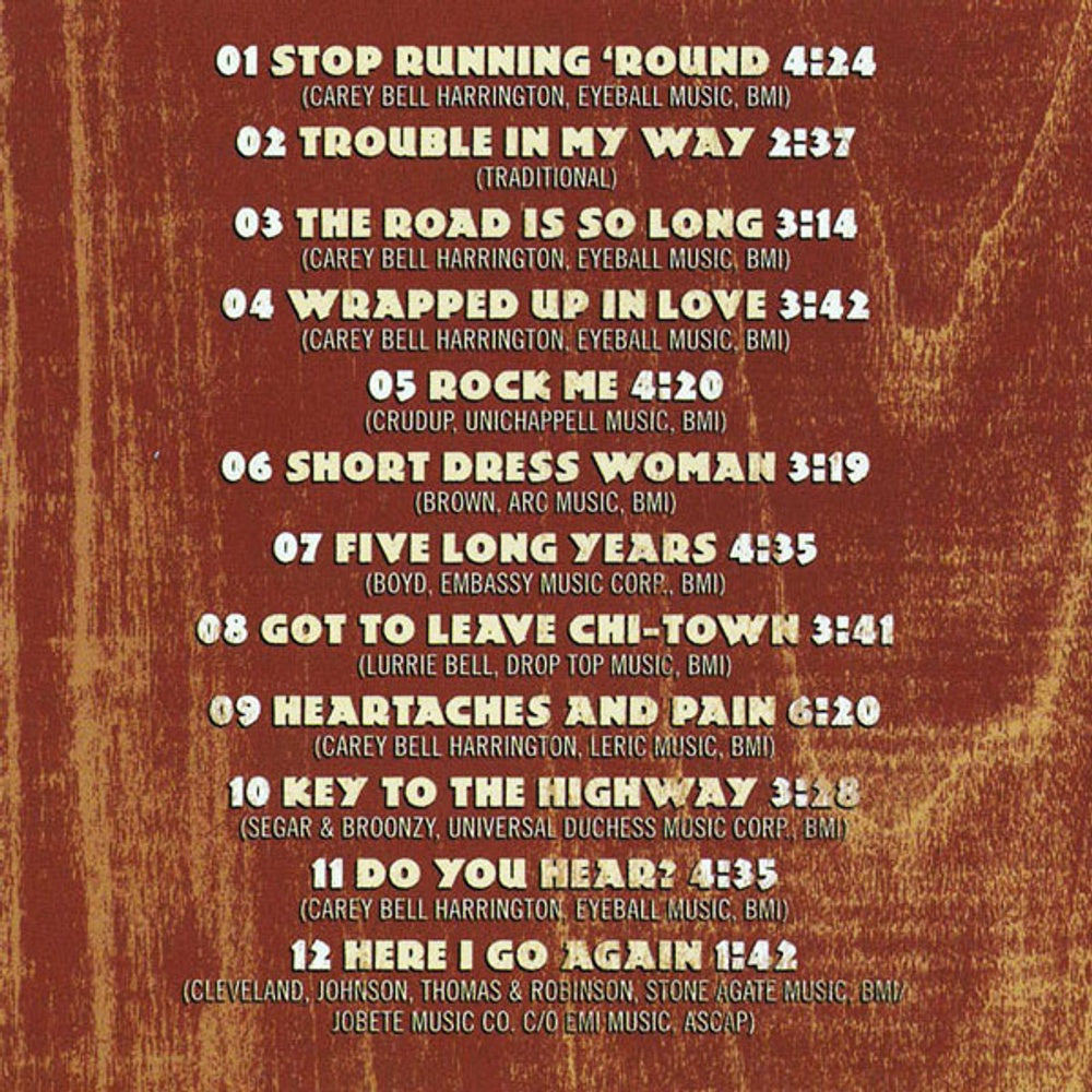 Carey Bell & Lurrie Hill – Second Nature (CD)