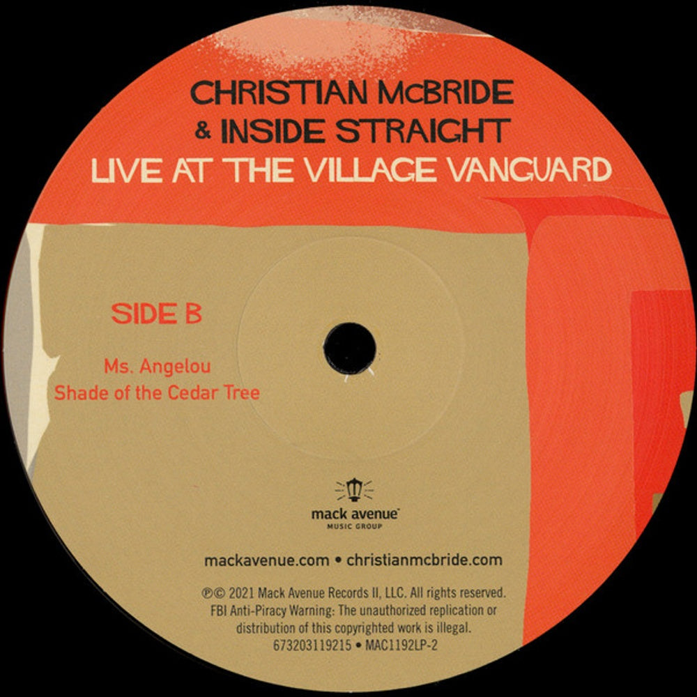 Christian McBride & Inside Straight – Live At The Village Vanguard (2-LP Vinyl)