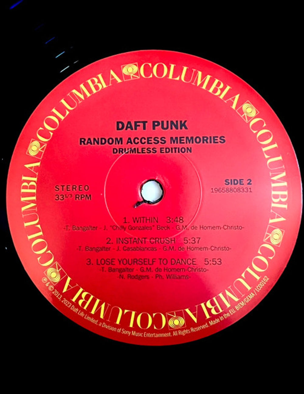Daft Punk – Random Access Memories: Drumless Edition (2-LP Vinyl)