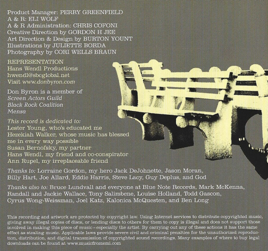 Don Byron – Ivey-Divey (CD)