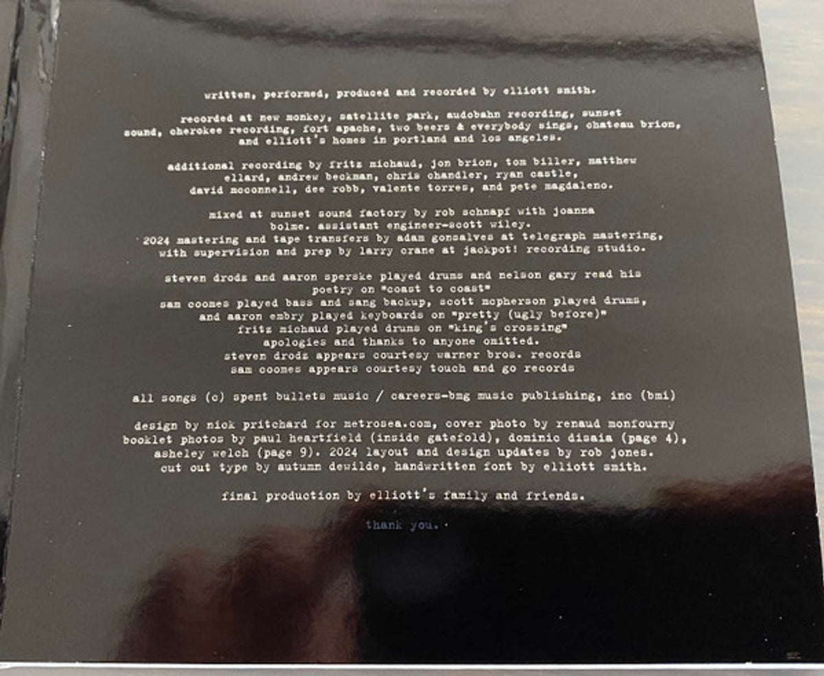 Elliott Smith – From A Basement On The Hill (CD)