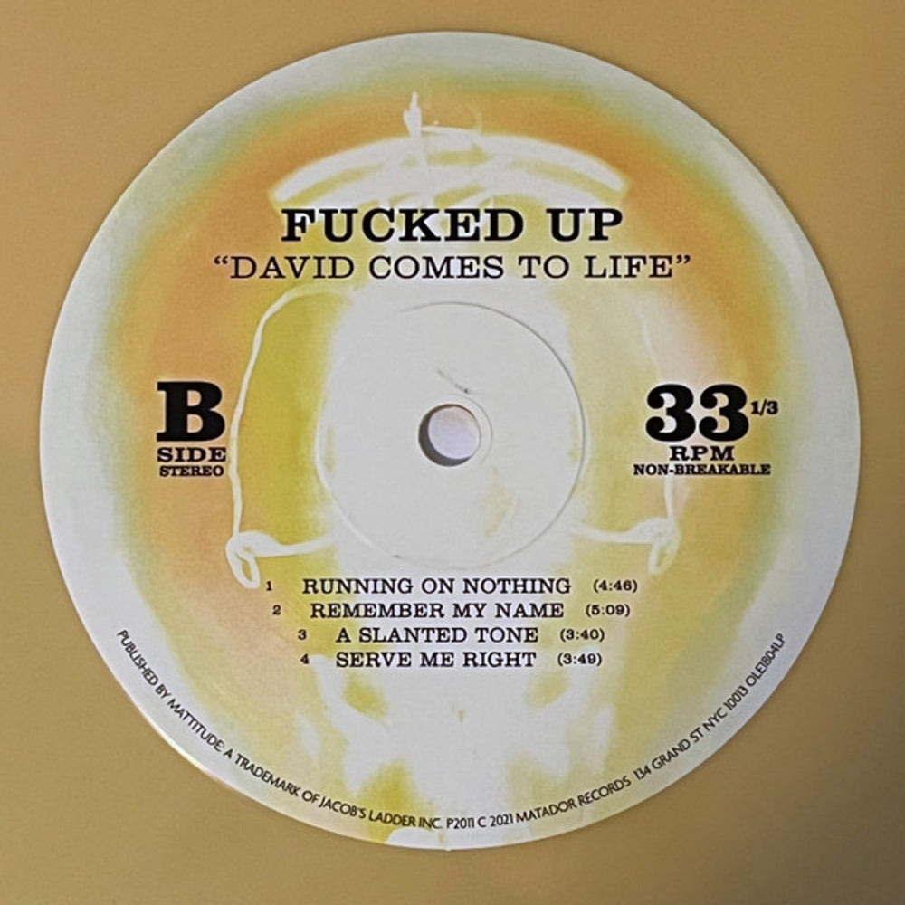 Fucked Up – Comes To Life (2-LP Yellow Vinyl)
