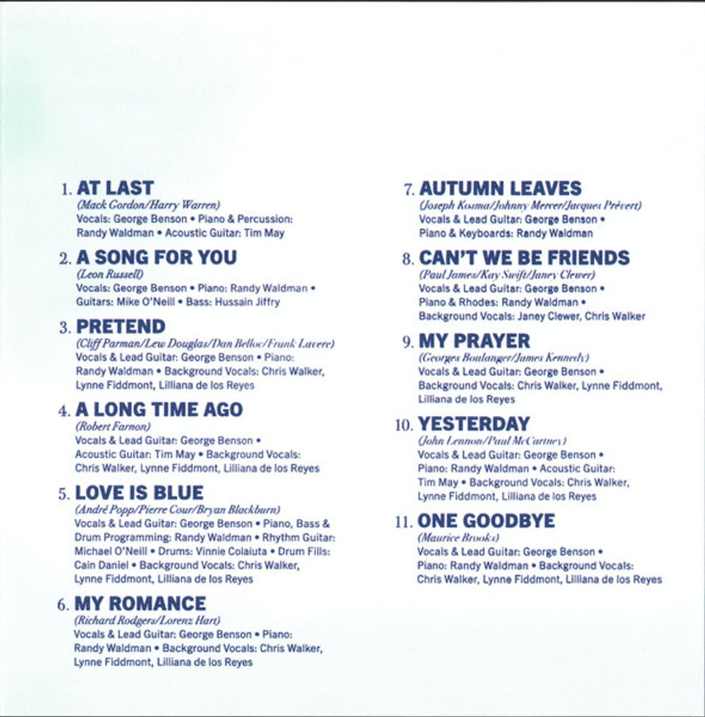 George Benson – Dreams Do Come True: George Benson Meets Robert Farnon (CD)
