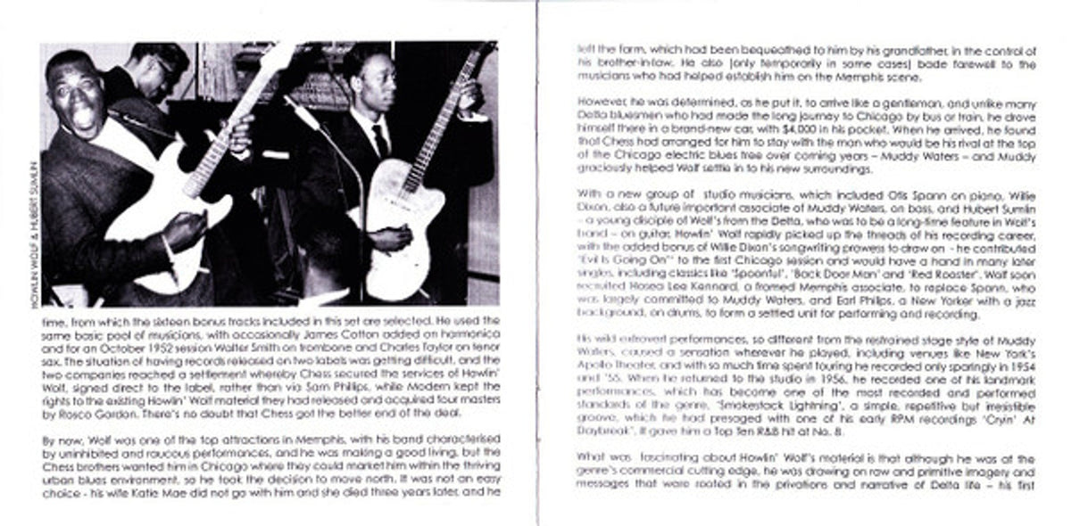 Howlin' Wolf – The Complete RPM &Chess Singles As & Bs 1951-62 (3-CD)