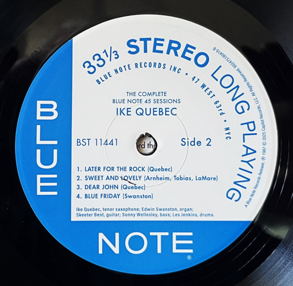 Ike Quebec – Complete 45 Sessions (3-LP Vinyl)