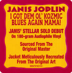 Janis Joplin – I Got Dem Ol' Kozmic Blues Again Mama (LP Vinyl)