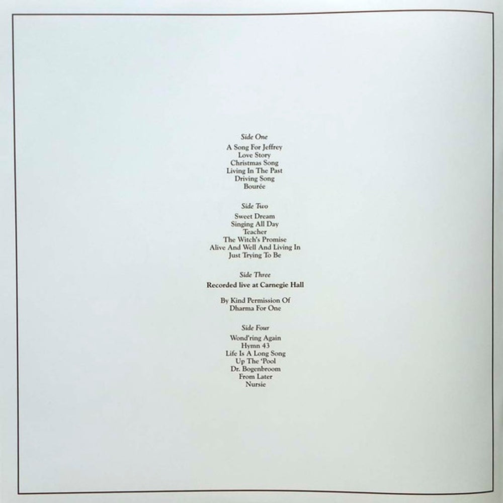 Jethro Tull – Living In The Past (2-LP Vinyl)