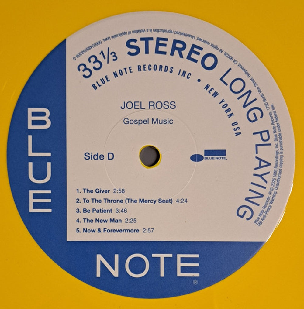 Joel Ross – Gospel Music (2-LP Vinyl)