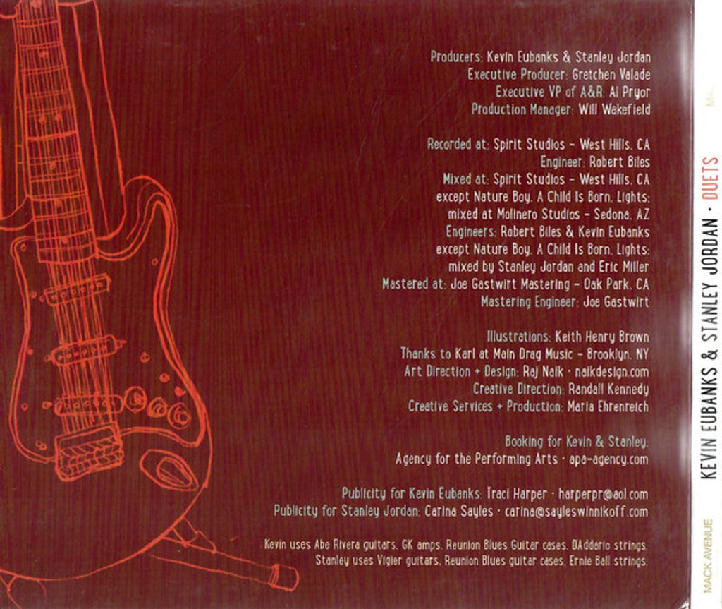 Kevin Eubanks & Stanley Jordan – Duets (CD)