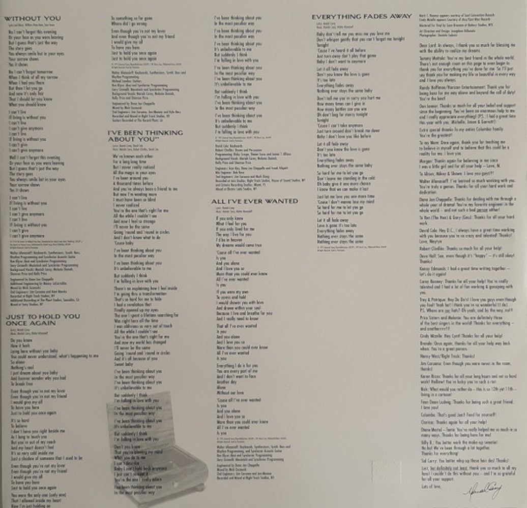Mariah Carey – Music Box (LP Vinyl)