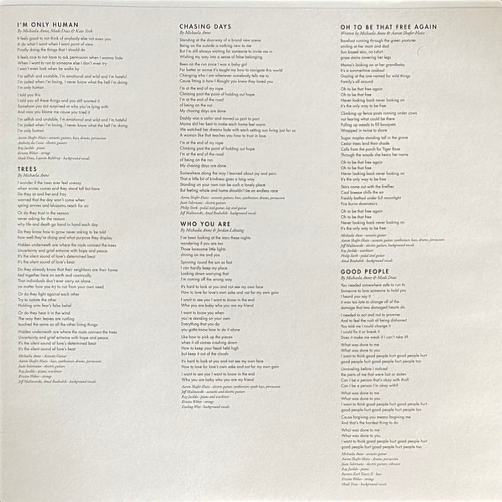 Michaela Anne – Oh To Be That Free (LP Clear Vinyl)