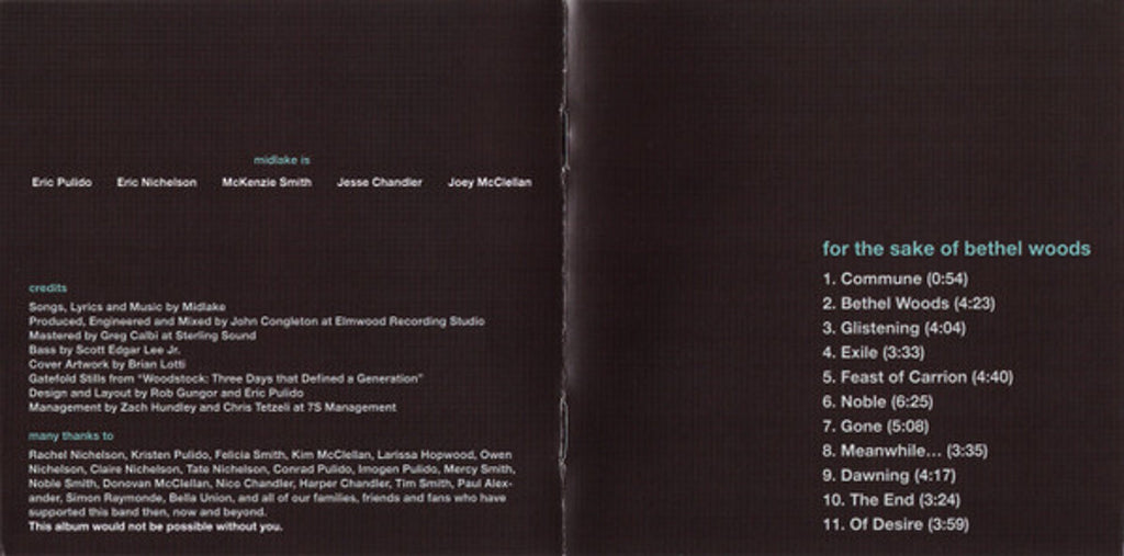 Midlake – For The Sake Of Bethel Woods (CD)