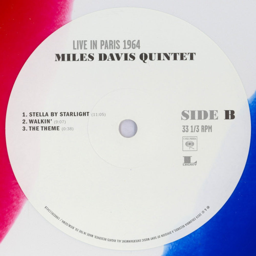 Miles Davis – Paris Jazz Festival, Salle Pleyel 10/1/1964 (2-LP Vinyl)