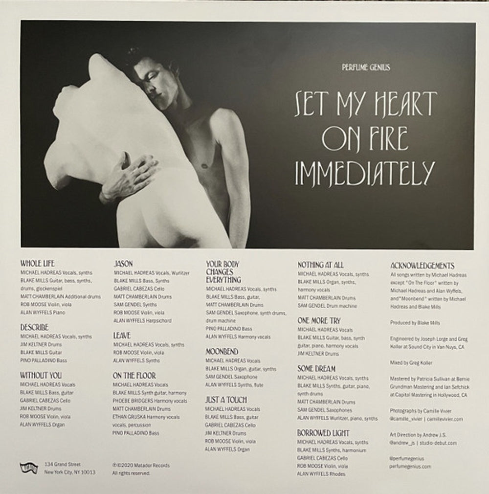 Perfume Genius – Set My Heart On Fire Immediately (2-LP Vinyl)