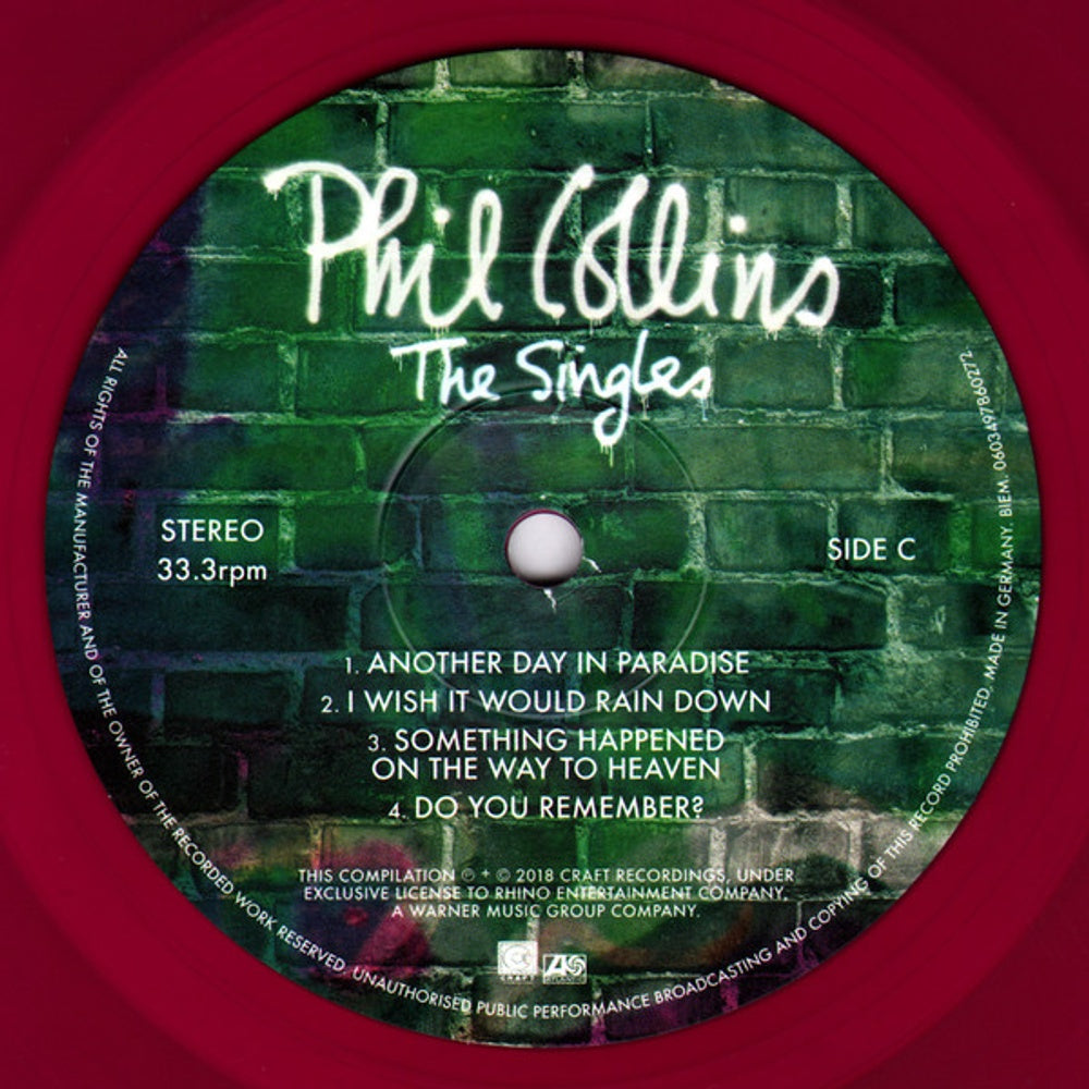 Phil Collins – Singles (2-LP Vinyl)