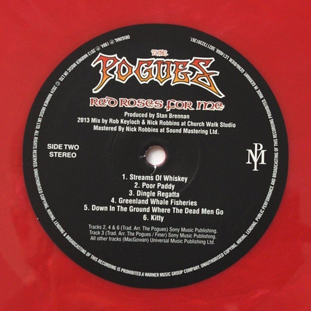 The Pogues – Red Roses For Me (LP Vinyl)