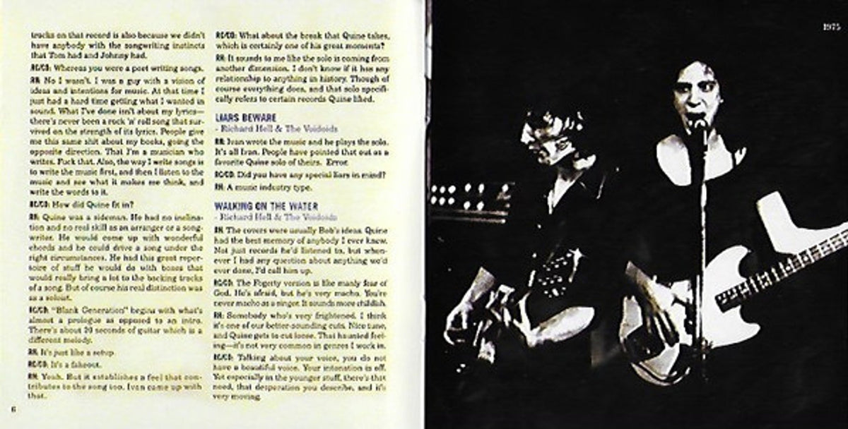 Richard Hell – Spurts: The Richard Hell Story (CD)