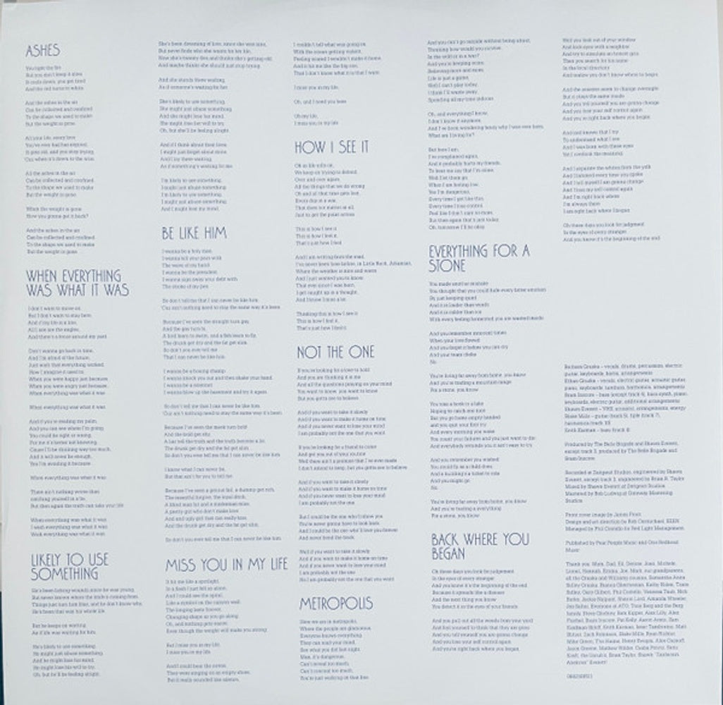 The Belle Brigade – Just Because (LP Vinyl)