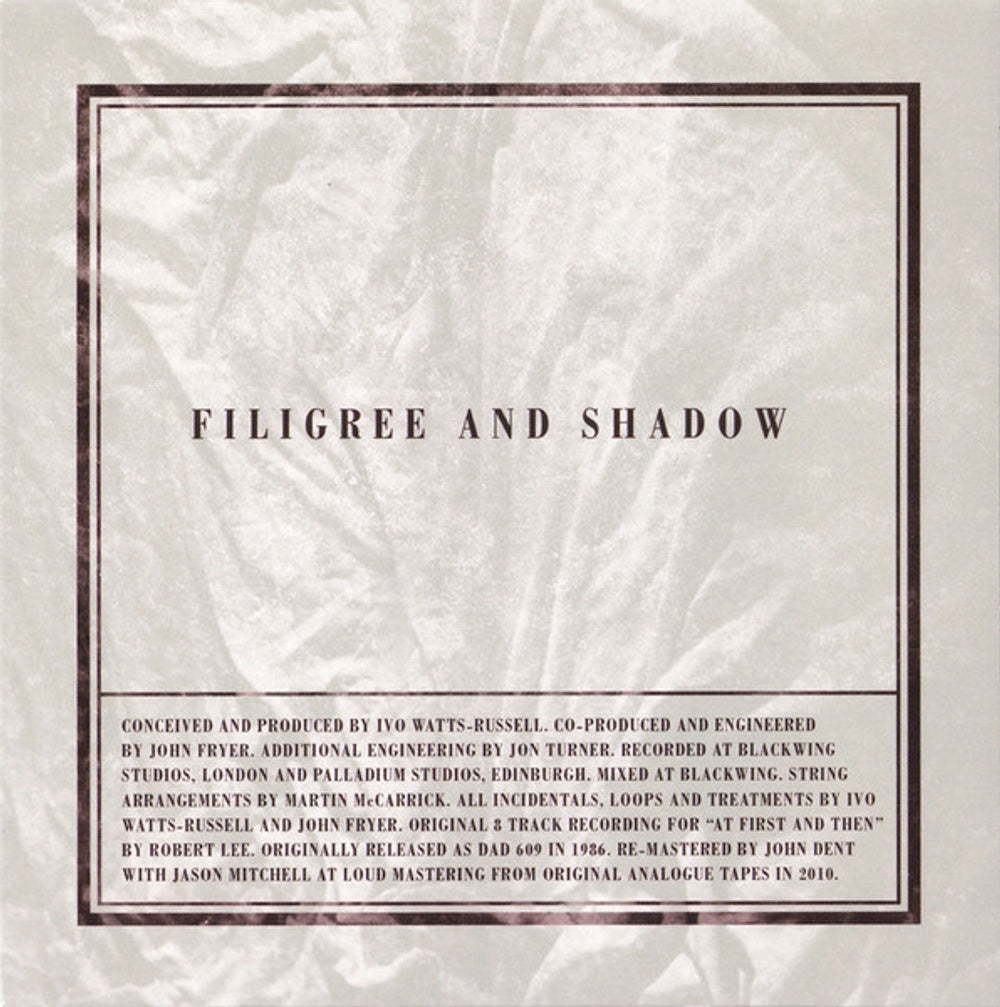 This Mortal Coil – Filigree & Shadow (CD)
