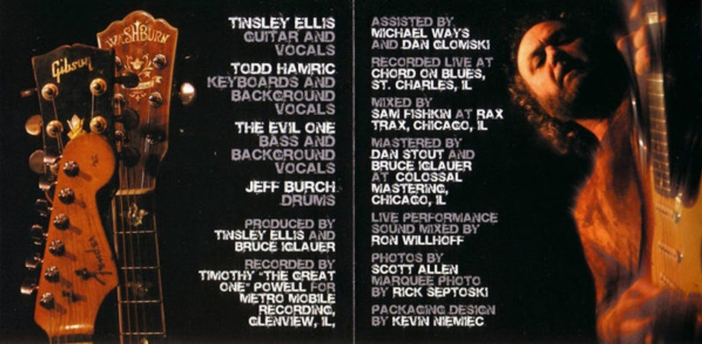 Tinsley Ellis – Live! Highwayman (CD)