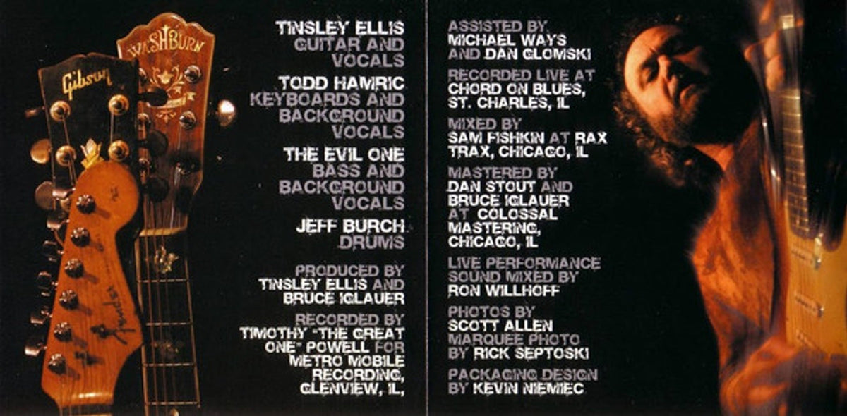 Tinsley Ellis – Live! Highwayman (CD)