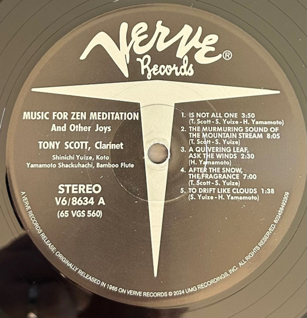 Tony Scott – Musc For Zen Meditation (LP Vinyl)