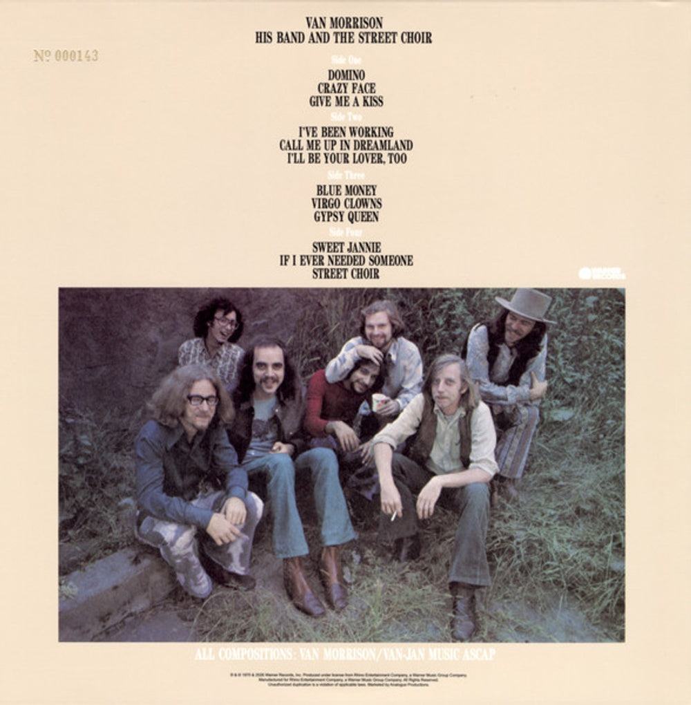 Van Morrison – His Band & the Street Choir (2-LP Vinyl)