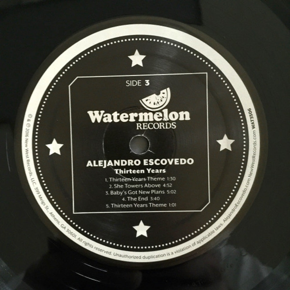 Alejandro Escovedo – Thirteen Years (2-LP Vinyl)