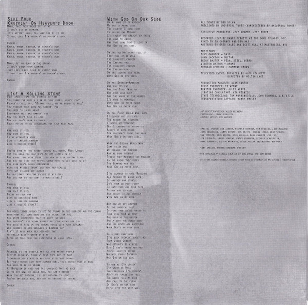 Bob Dylan – MTV Unplugged (2-LP Vinyl)