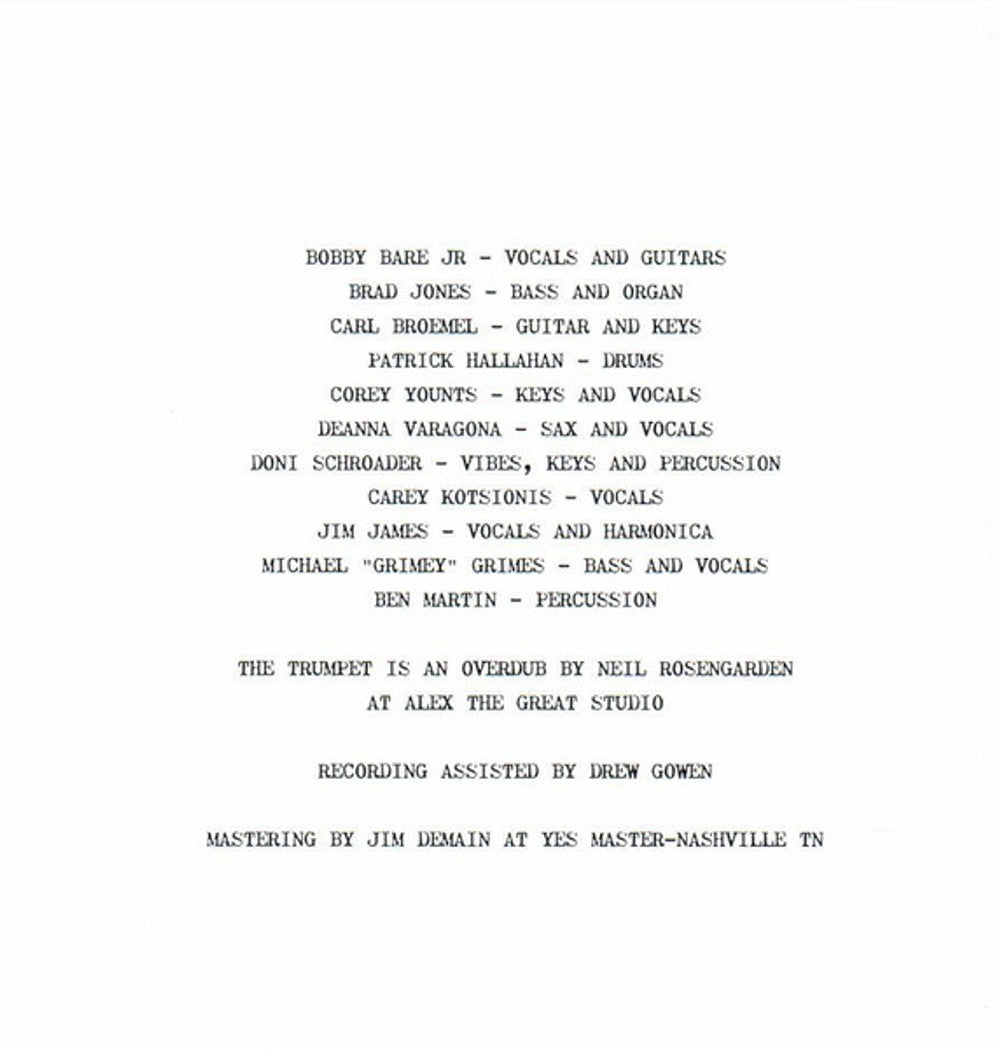 Bobby Bare Jr. – The Longest Meow (CD)