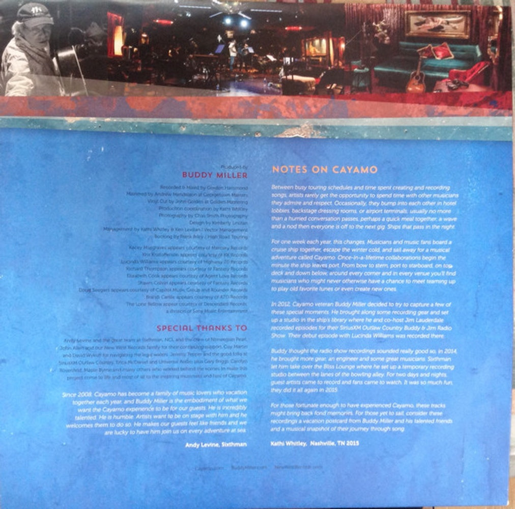 Buddy Miller – Cayamo Sessions At Sea (LP Vinyl)