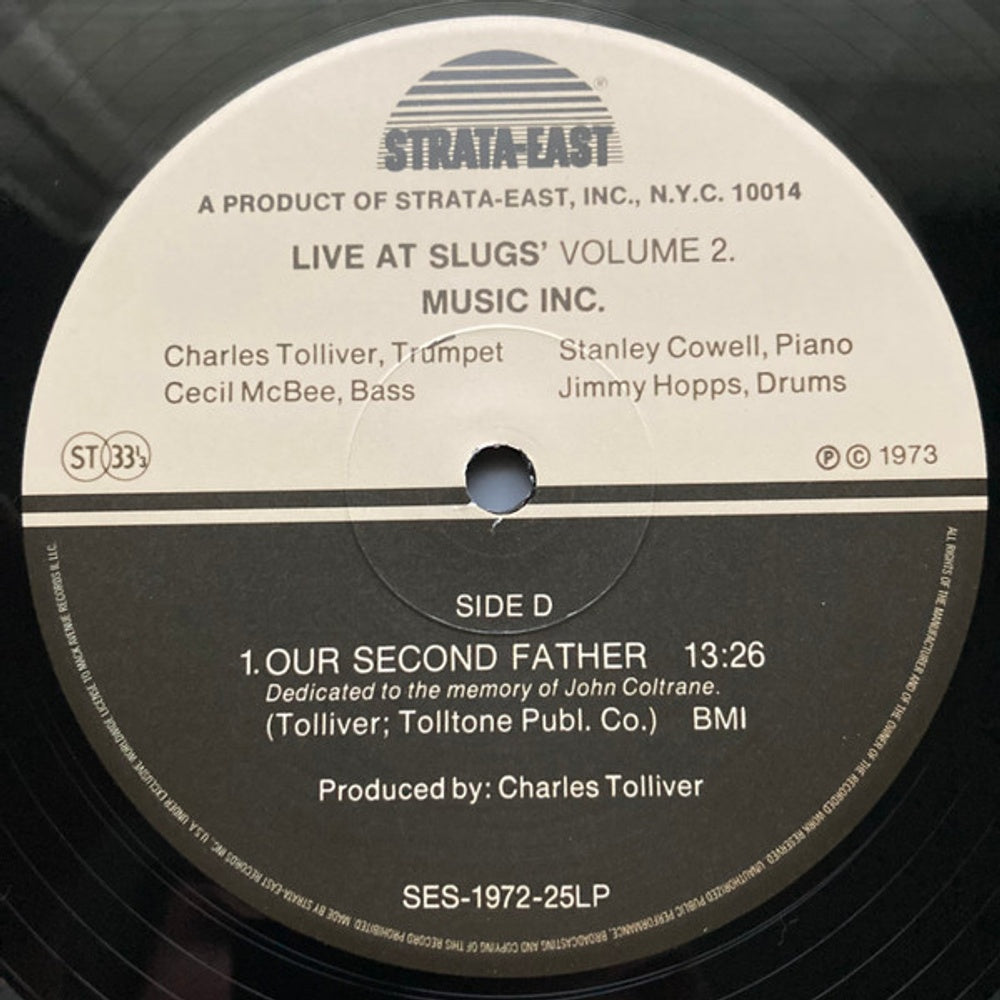 Charles Tolliver – Live At Slugs', Volume I & II (2-LP Vinyl)