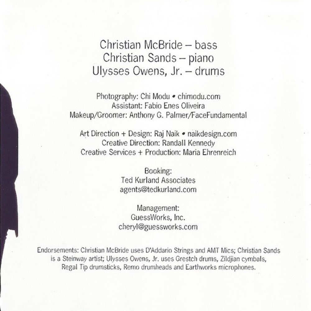 Christian Mcbride Trio – Out Here (CD)