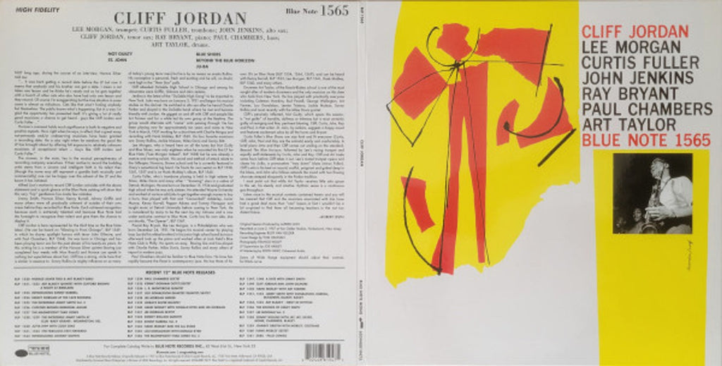 Cliff Jordan – Cliff Jordan (LP Vinyl)