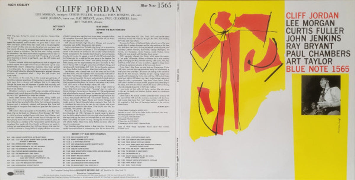 Cliff Jordan – Cliff Jordan (LP Vinyl)