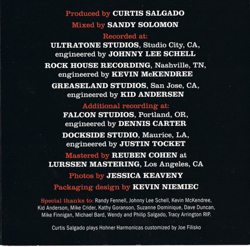 Curtis Salgado – Damage Control (CD)