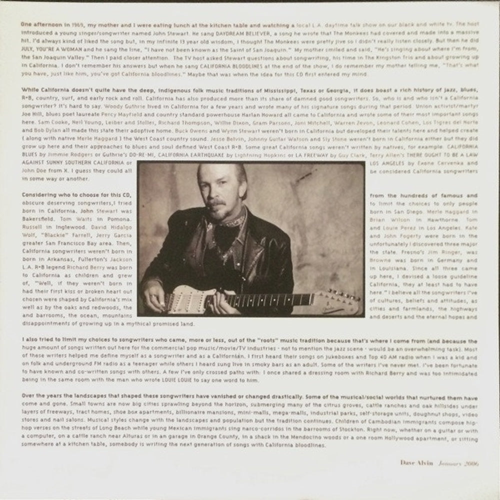 Dave Alvin – West of the West (2-LP Vinyl)